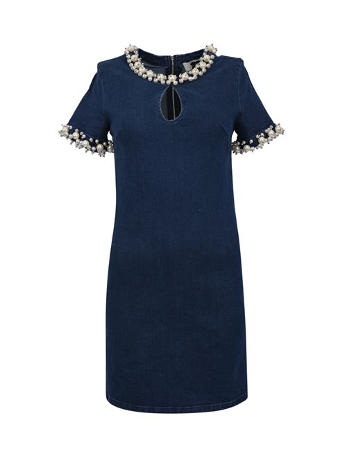 Abito in denim con perle NO SECRETS | 261NS207STONE